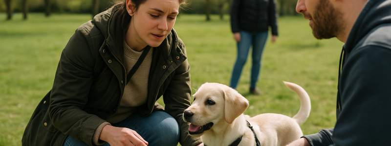 Socialising Your Puppy in Barton Parks