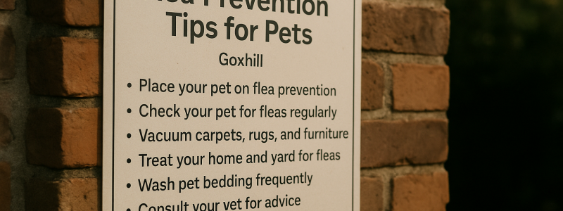 Flea Prevention Tips for Pets in Goxhill